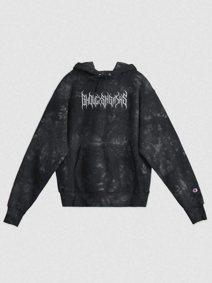 Ghoulish Gains (Brutal Logo) Tie Die Hoodie product image (1)