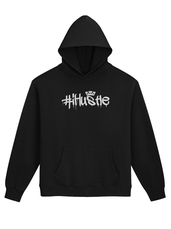 #iHustle Crown Graffiti Relaxed Hoodie product image (1)