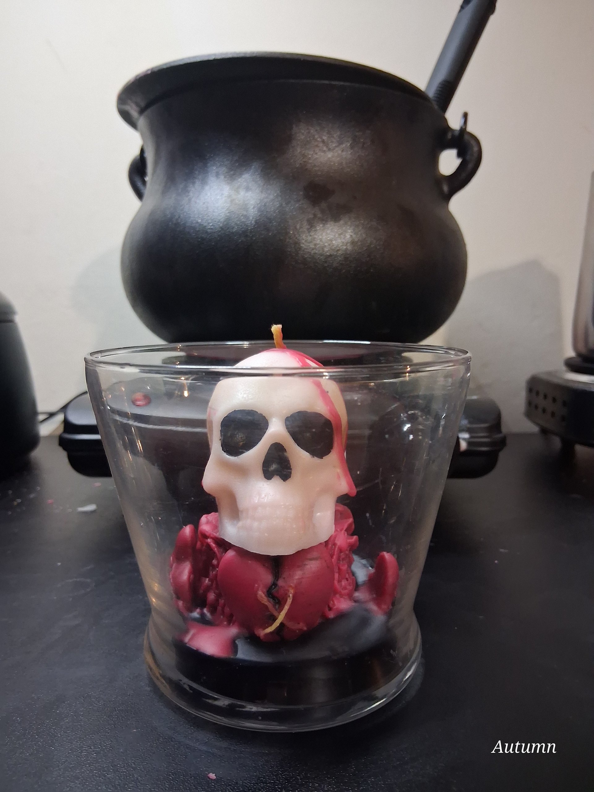 Decorative Skull Candle product image (1)