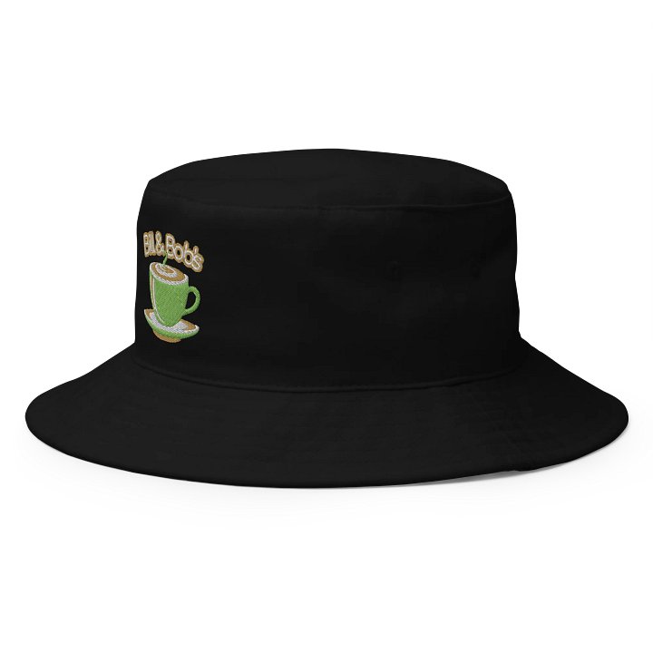 Bill & Bob's Coffee Shop | AA Sobriety Bucket Hat Kiwi Green Color Design product image (2)