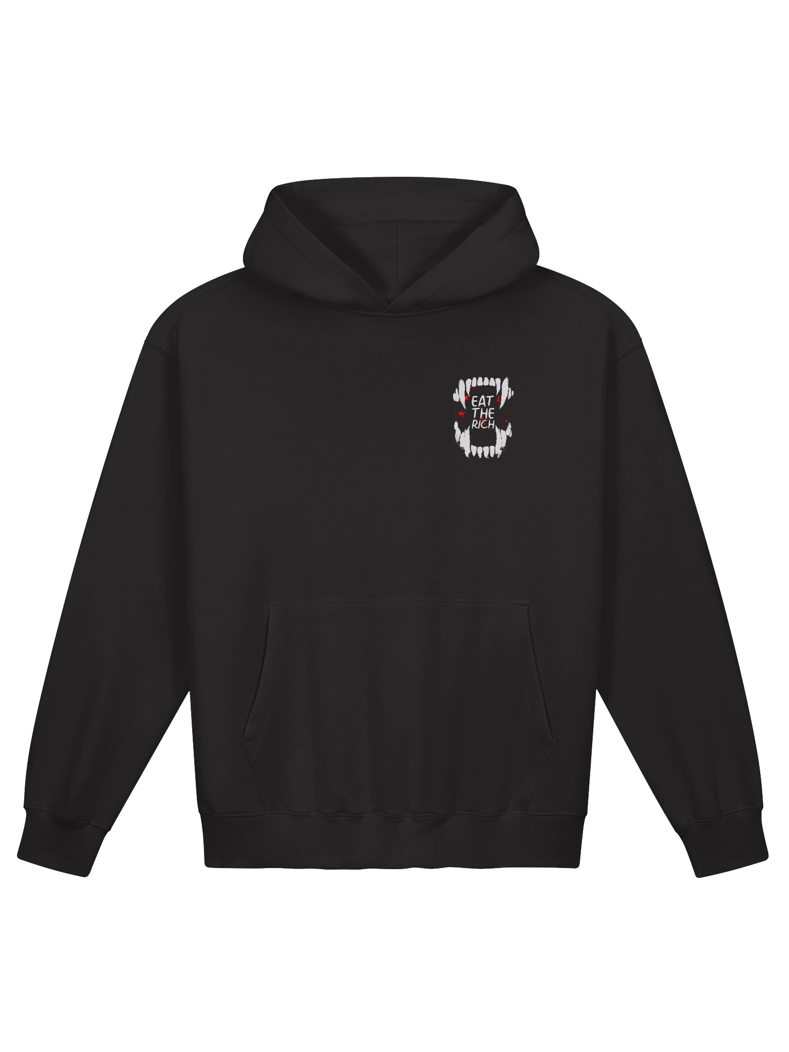 CBF - EAT THE RICH POVERTY HOODIE product image (2)