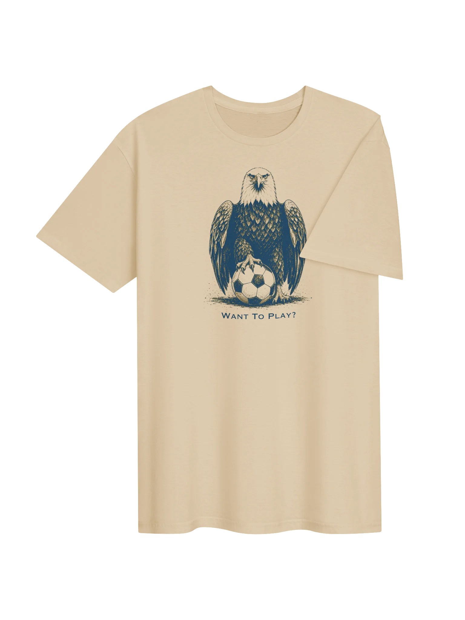 Want to Play? Eagle Soccer Graphic Tee product image (4)