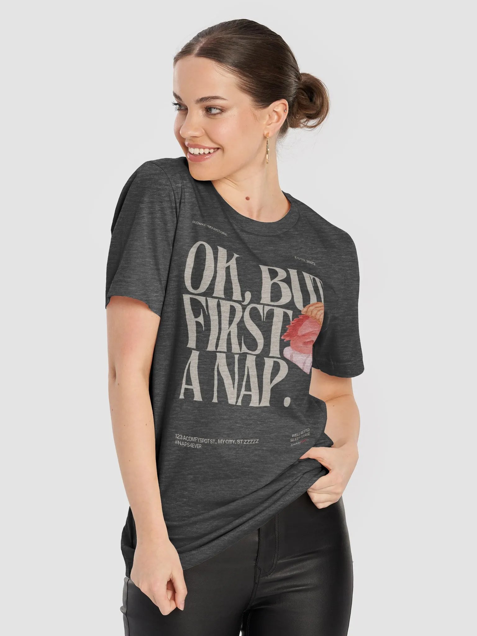 But First a Nap LKM Classic Fit Tee product image (3)