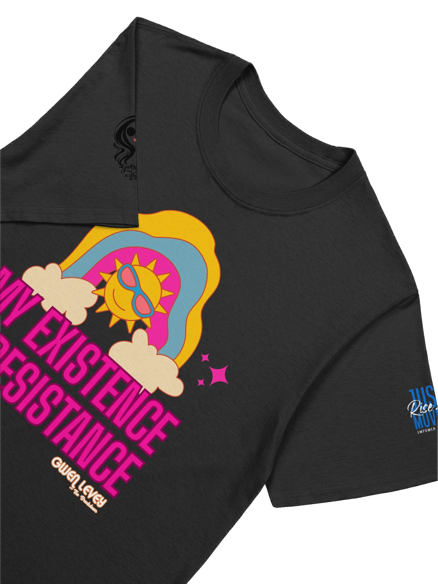 'My Existence is Resistance' Tee - BLACK product image (7)