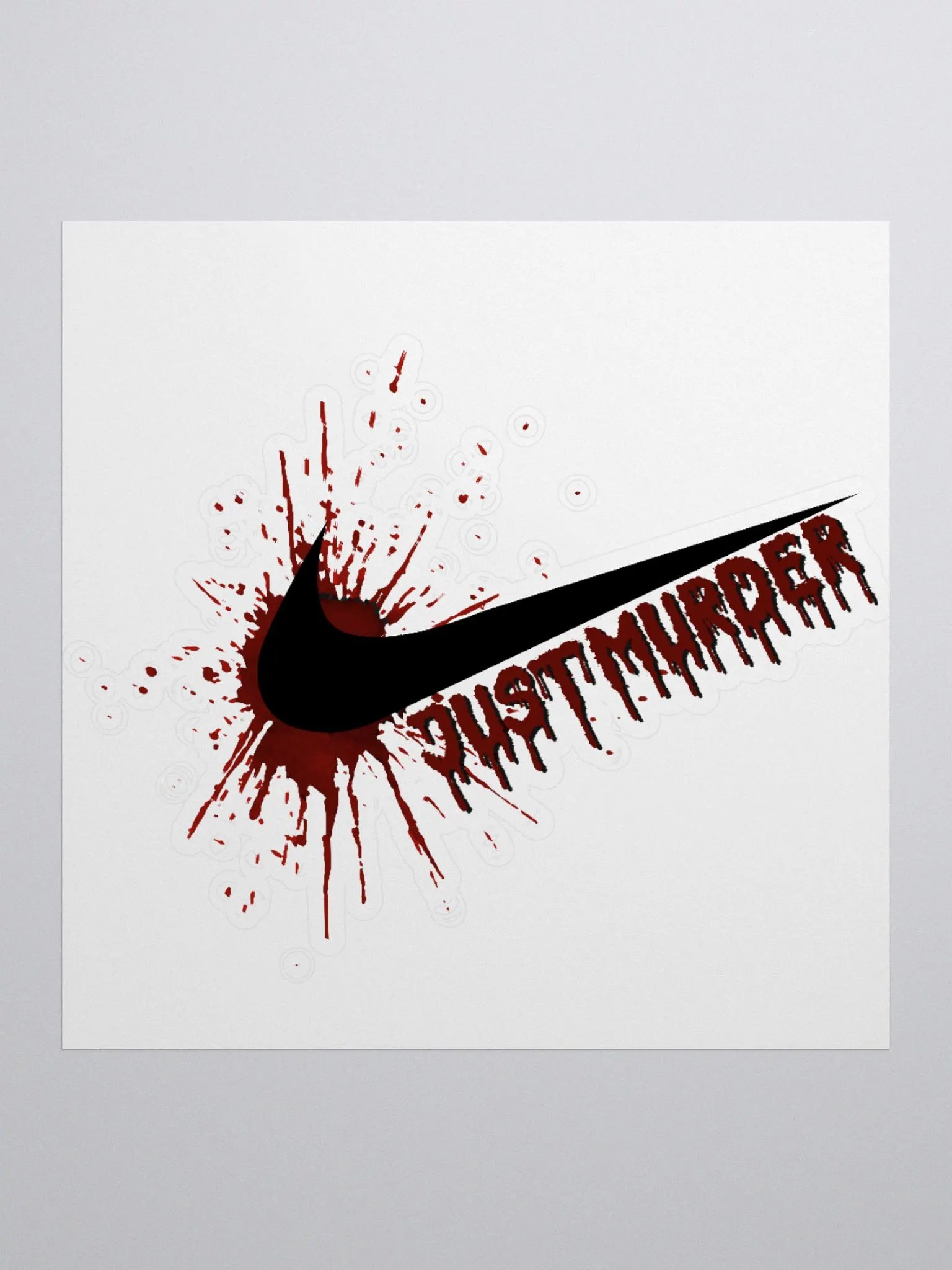 "Just Murder" Sticker product image (1)