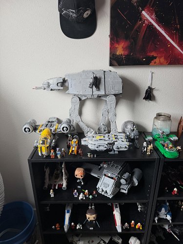 My mandolorian set up for now! @lego #themandolorianandgrogu #starwars #legostarwars #fyp #foryourpage