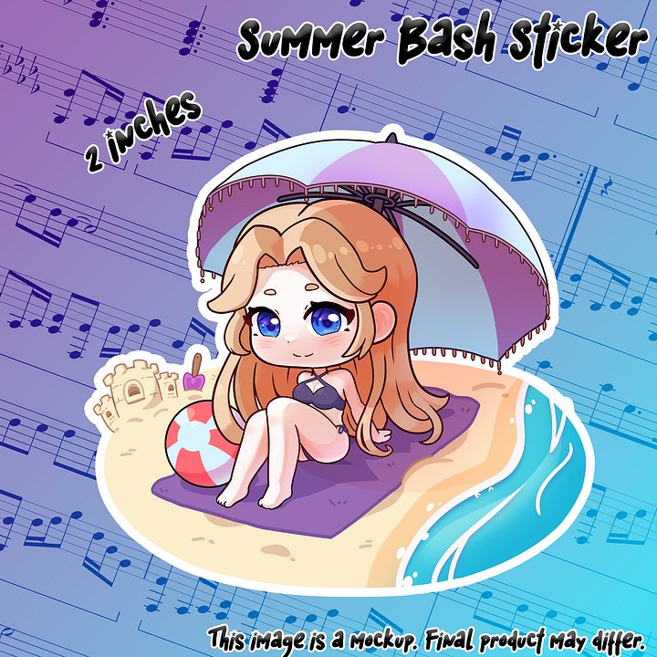 Summer Bash Sticker product image (1)