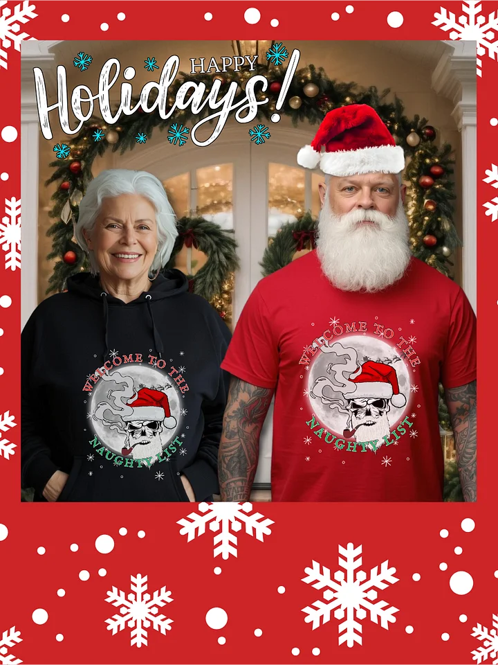 WELCOME TO THE NAUGHTY LIST - TEE product image (2)
