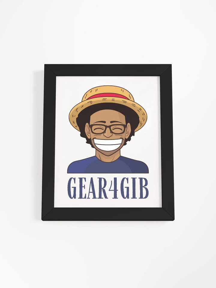 Gear4Gib Framed Poster product image (5)