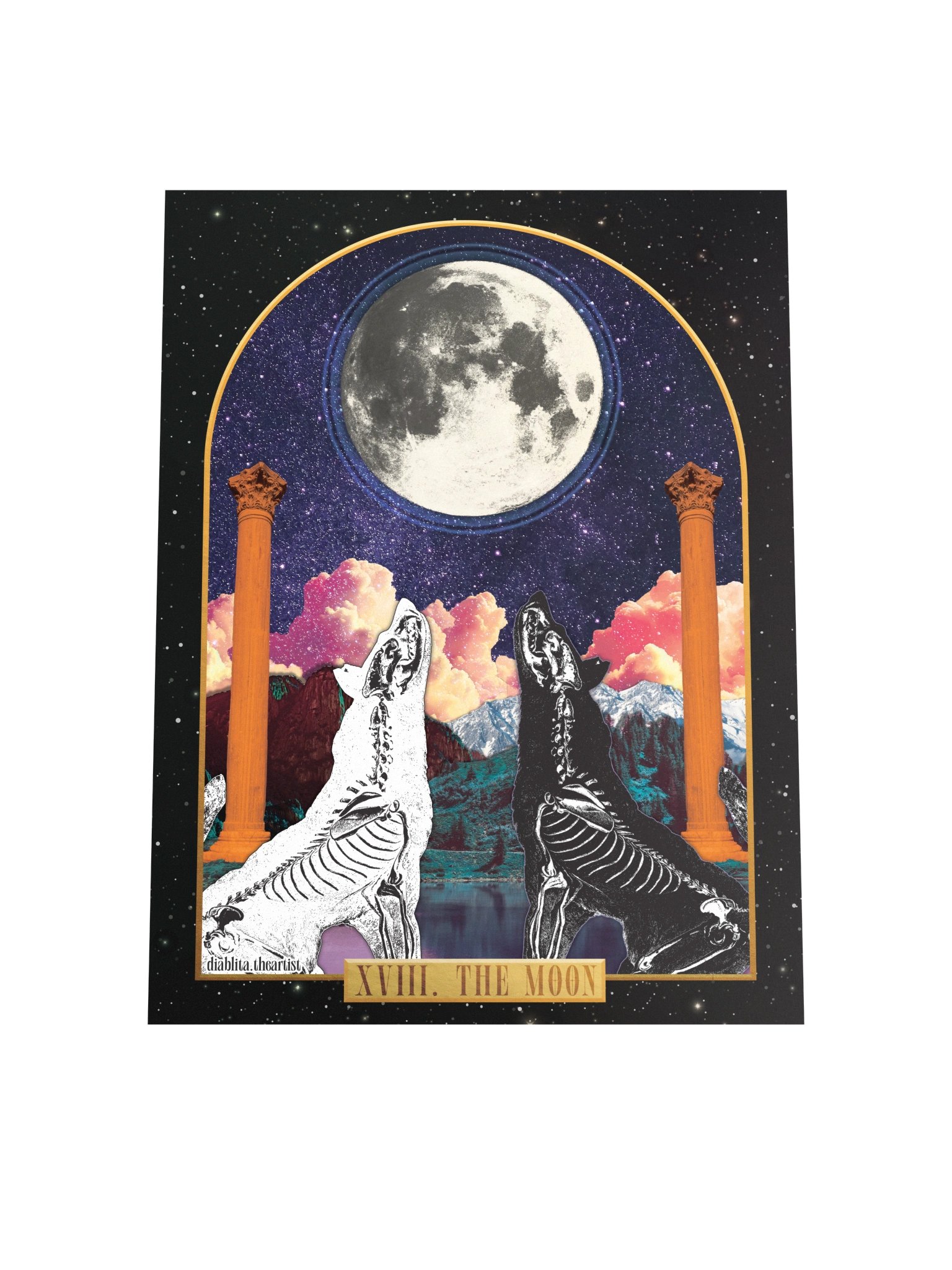 The Moon Tarot Print product image (6)