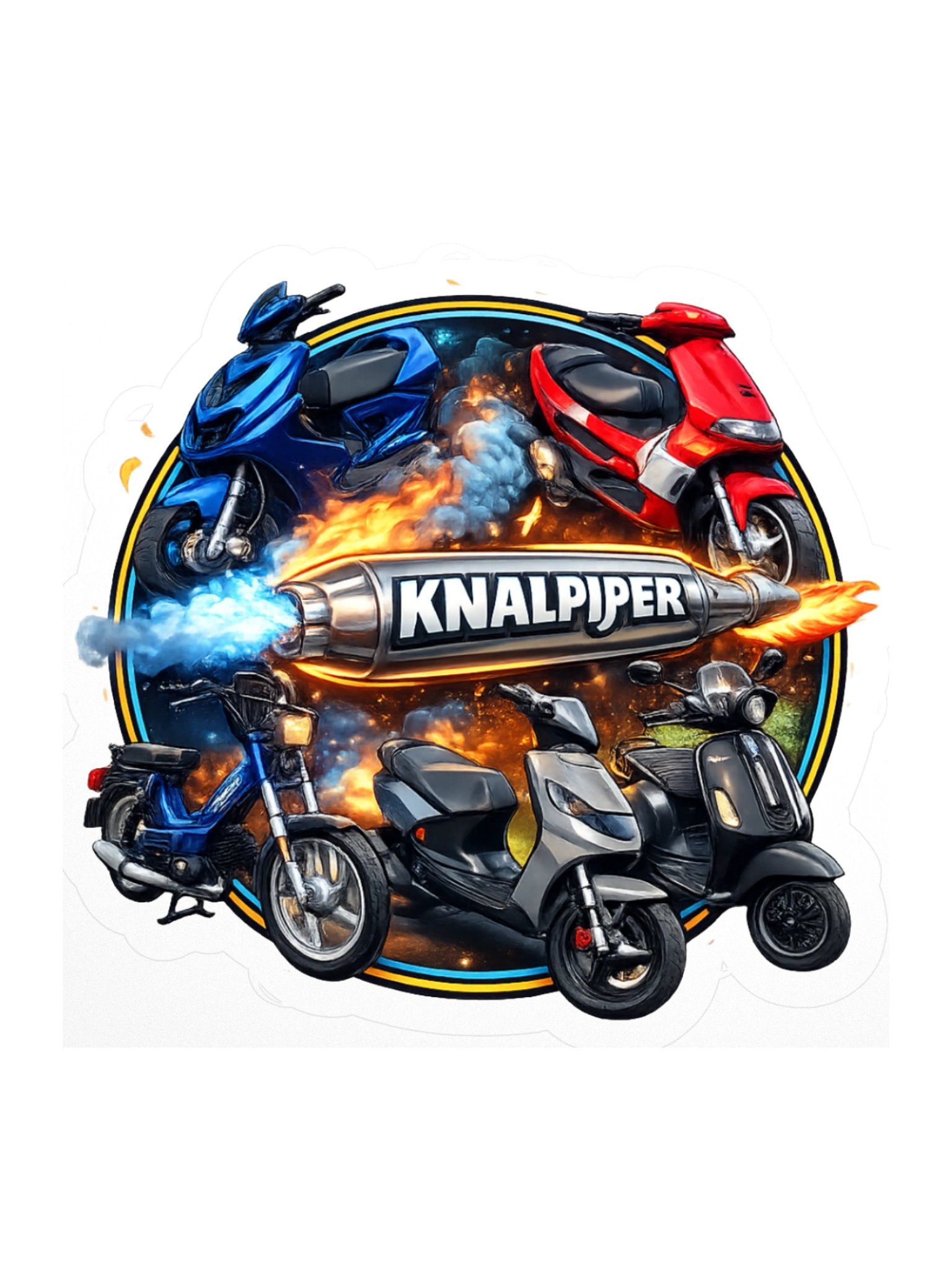 Knalpijper sticker product image (1)