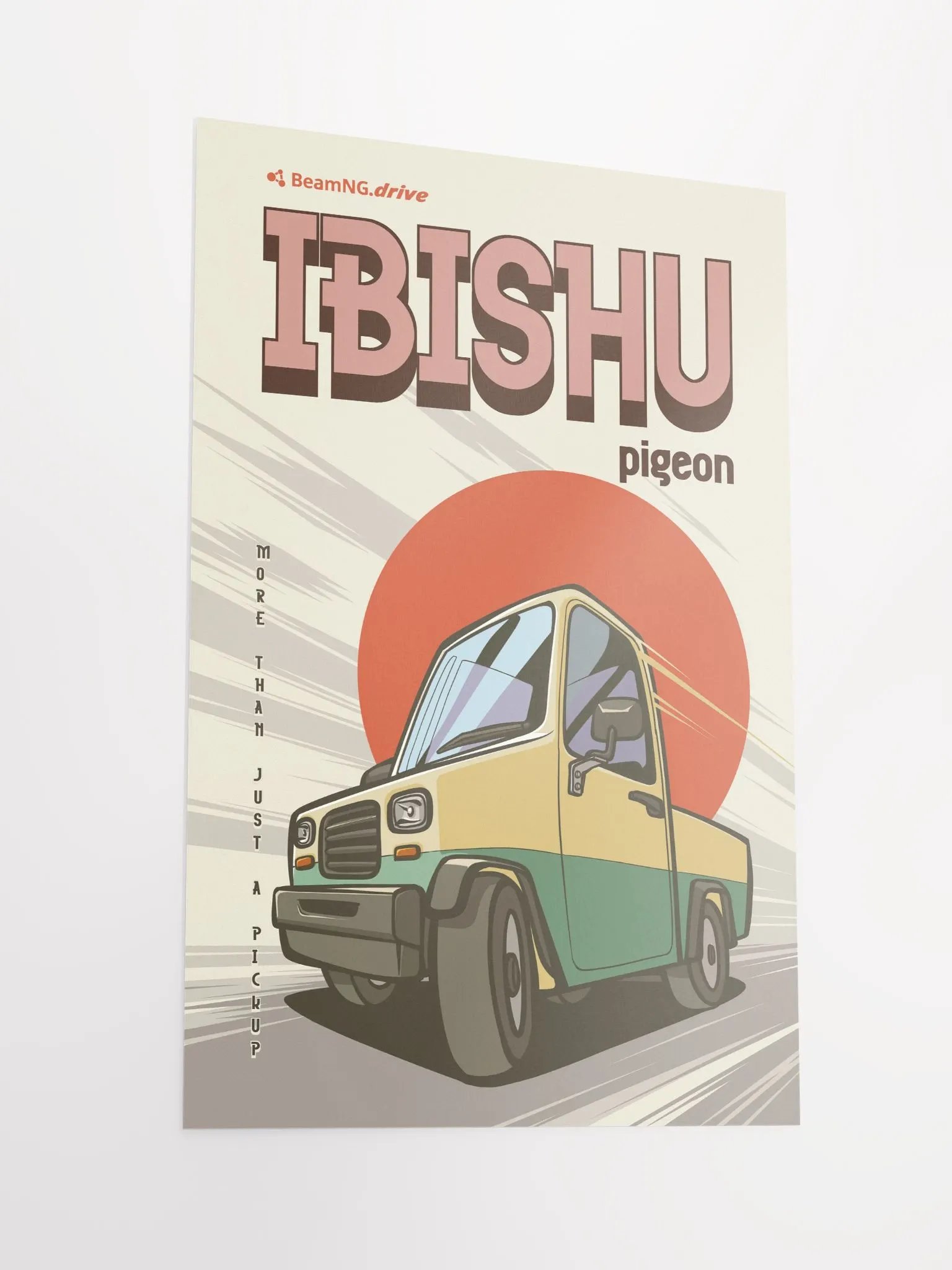 Ibishu Pigeon Stylized Poster product image (4)