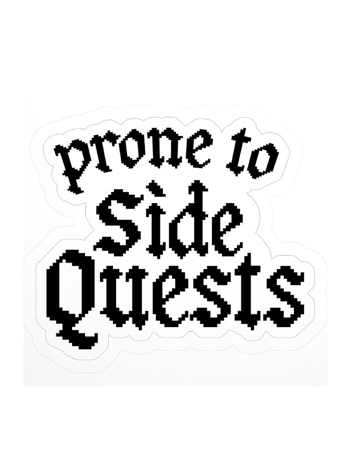 Side Quest sticker product image (2)