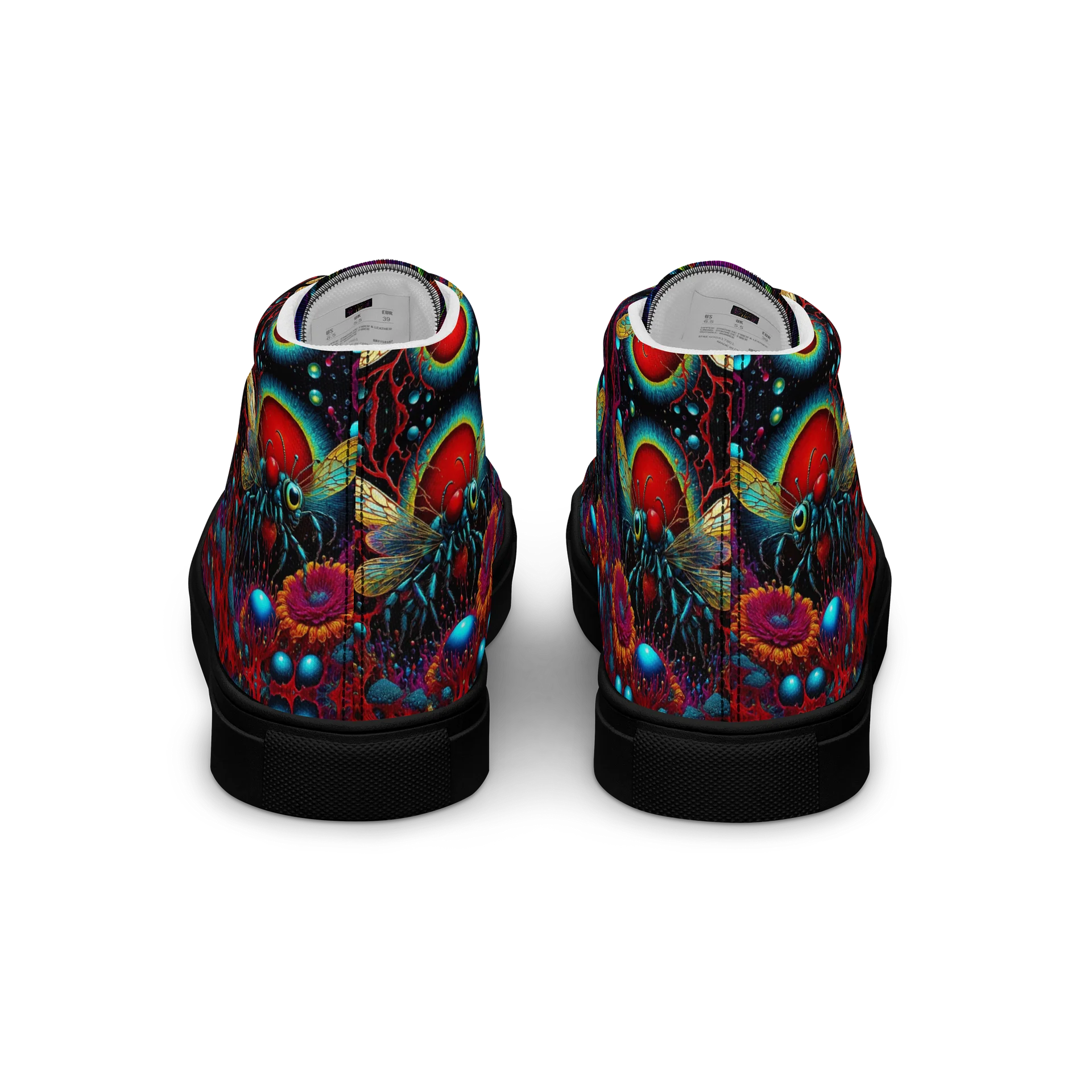 Women's Psychedelic Neon High Tops product image (4)