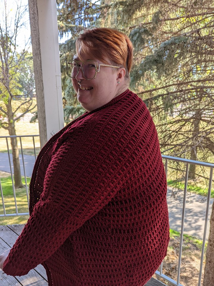 Bumpy Road Cardigan **PDF PATTERN** product image (2)