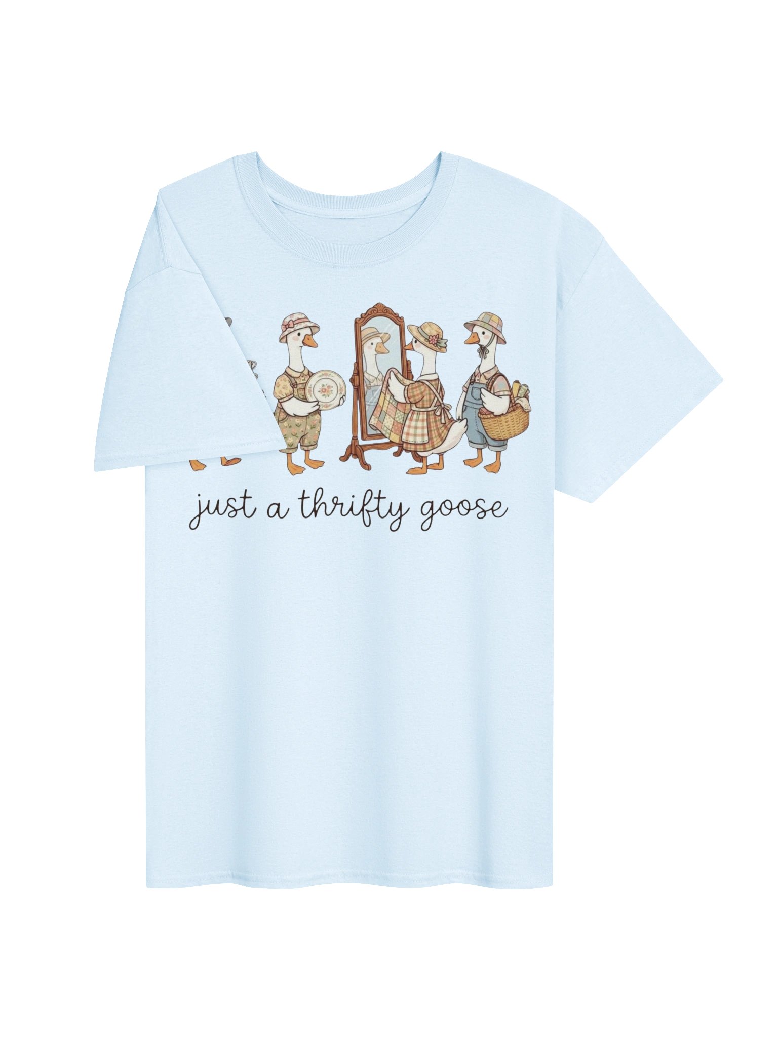 Just A Thrifty Goose Tee product image (3)