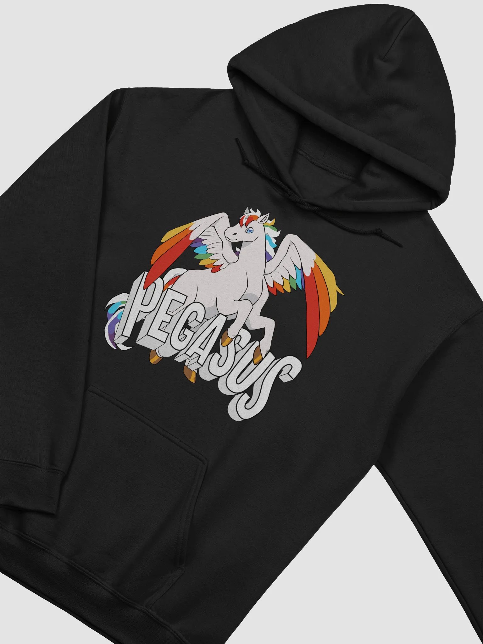 Rainbow Pegasus Hoodie product image (2)