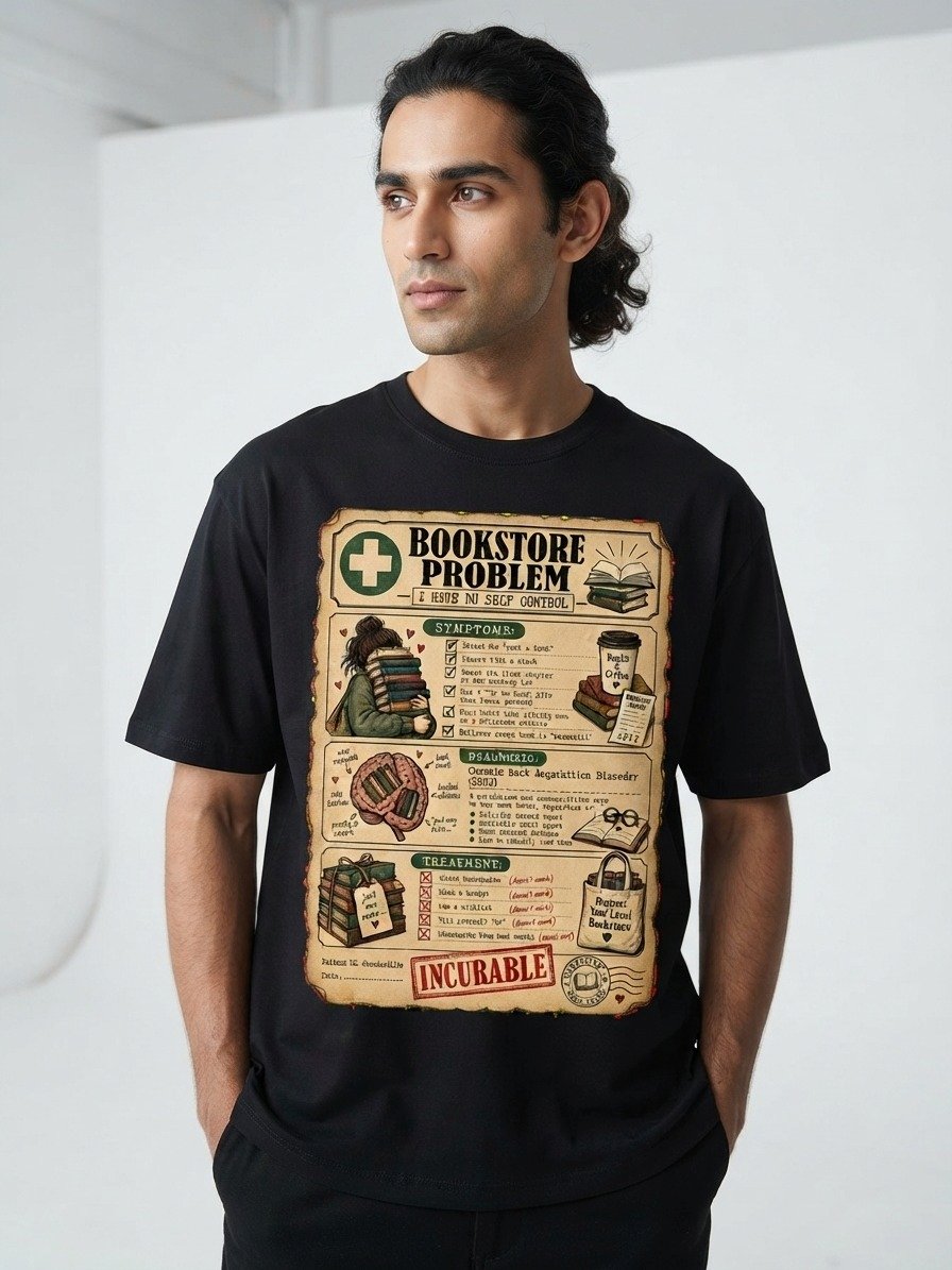 Chronic Book Acquisition Disorder Reader Tee product image (4)