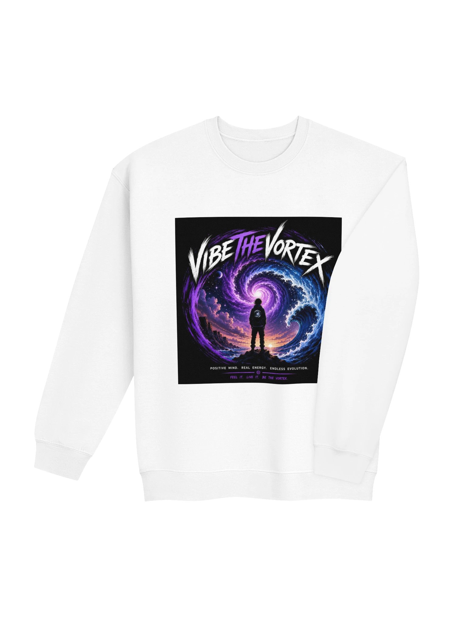 Vibe The Vortex Gildan Classic Crewneck Sweatshirt product image (4)