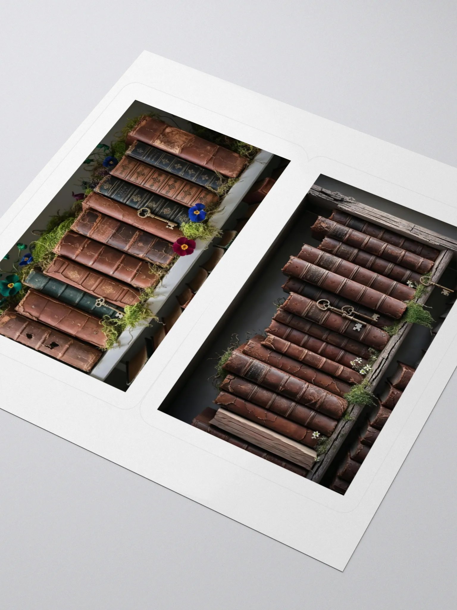 Ink and Elsewhere Stickers #4 – The Library at the Edge of the World product image (7)