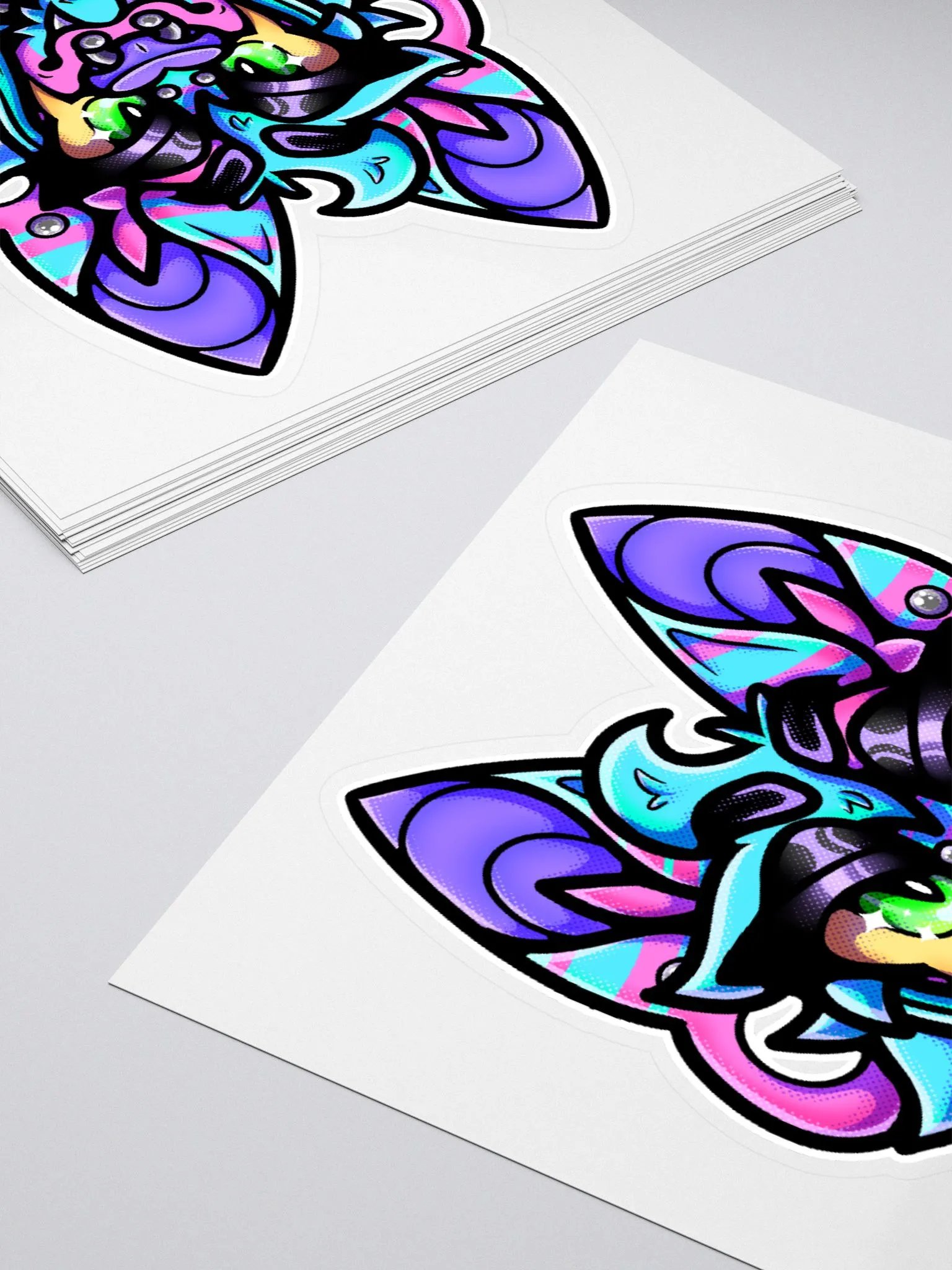 MatchaEXE Symmetrical Icon Sticker product image (11)