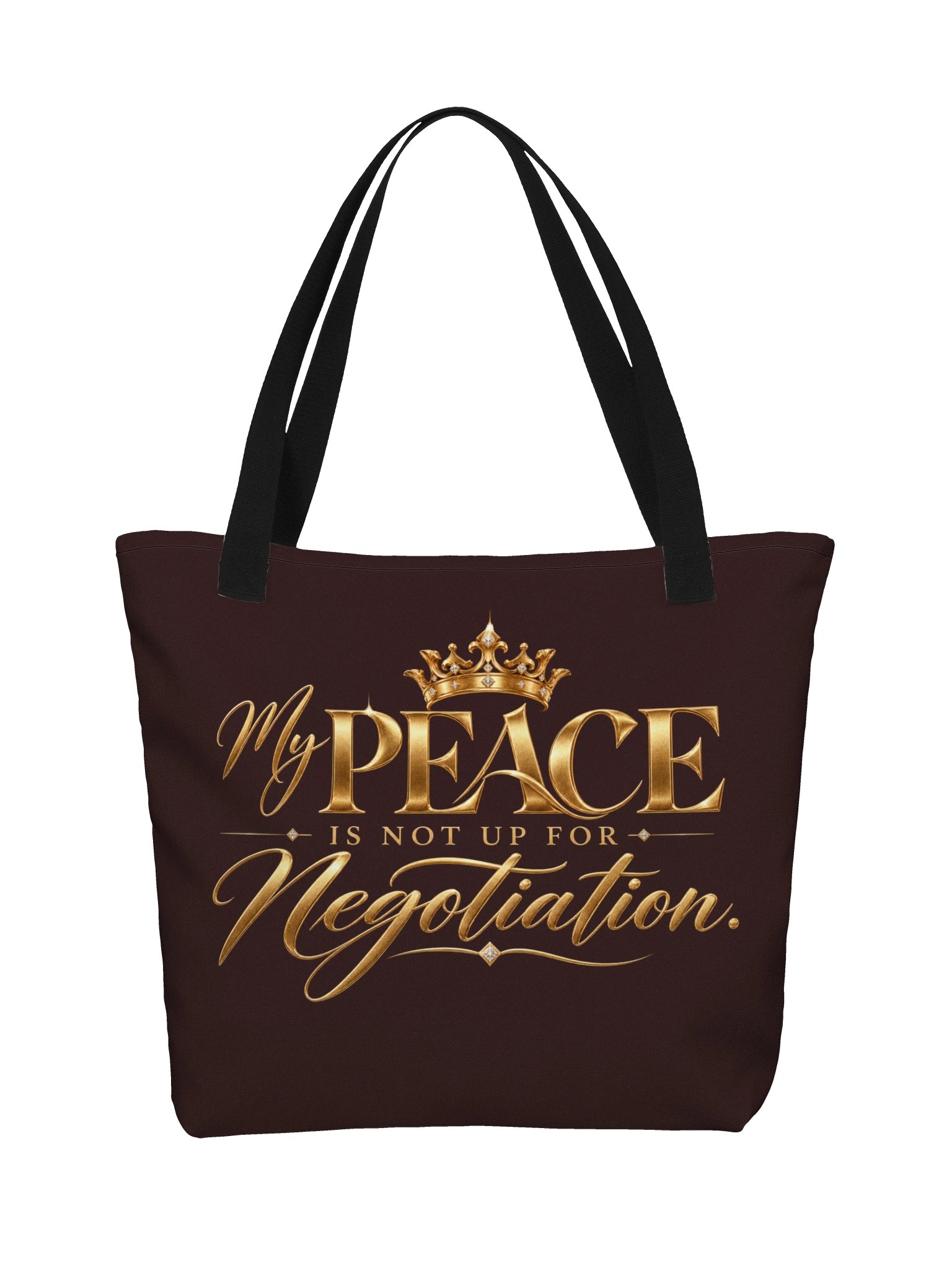 My Peace Is Not Up for Negotiation | Royal Legacy Signature Tote product image (1)