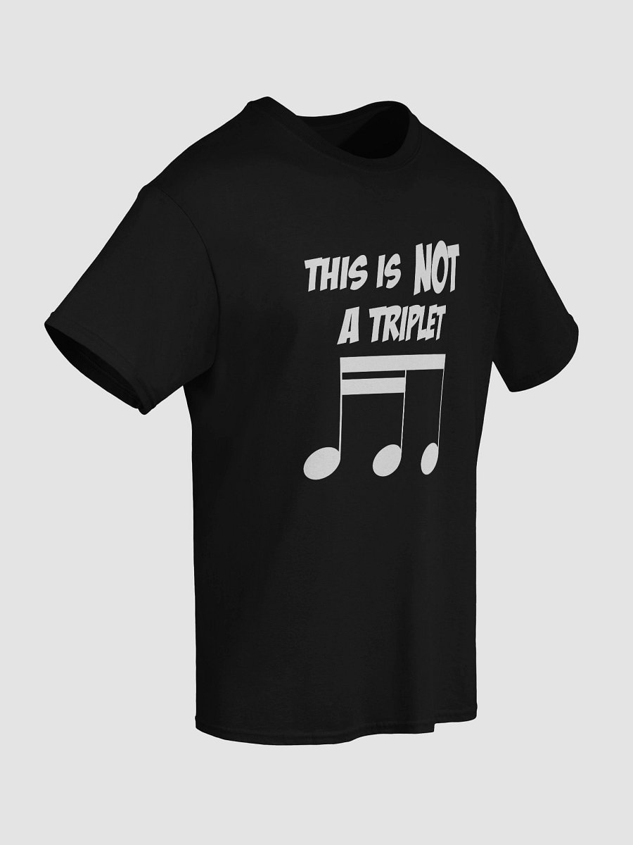 Triplet t-shirt (white text) product image (85)
