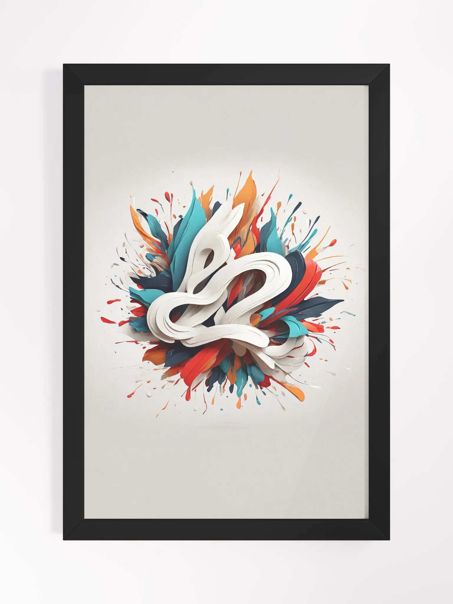 rabbit typography product image (2)
