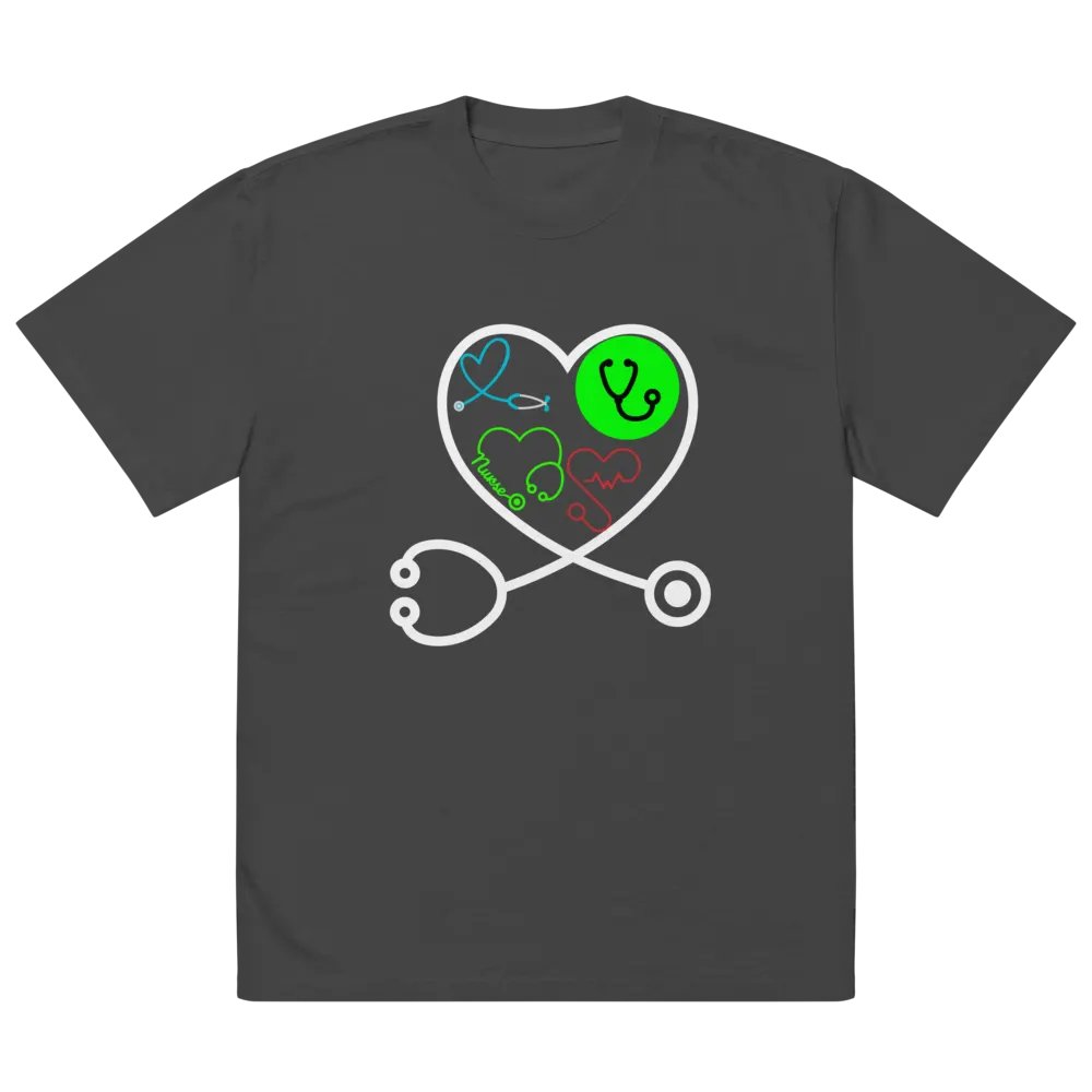 Heartbeat Harmony Stethoscope T-Shirt product image (5)
