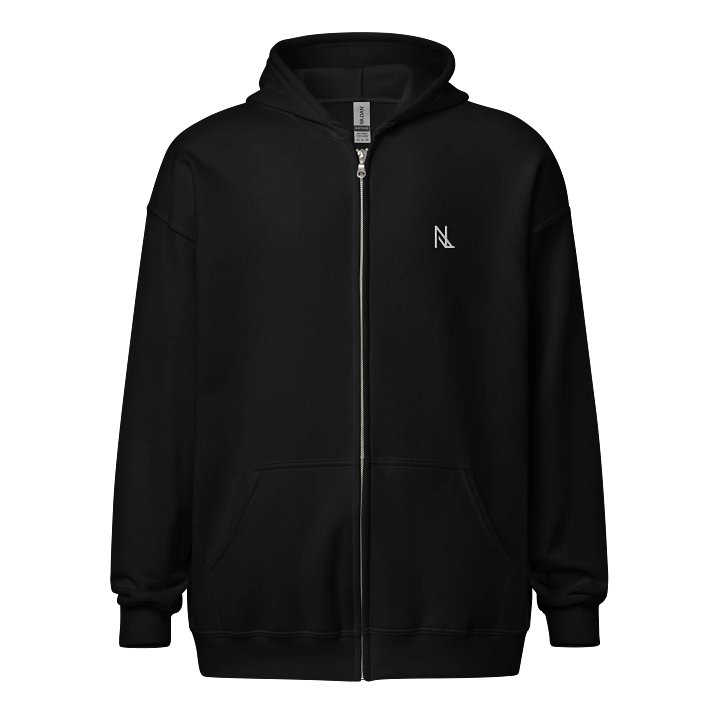 Minimalistic Zip-Up Hoodie product image (1)