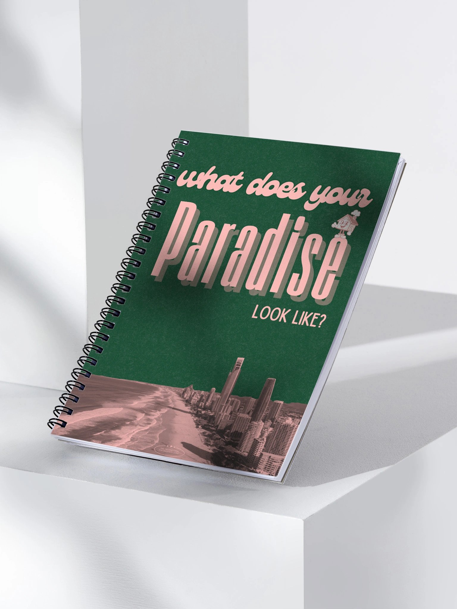 Notebook: "What Does Your Paradise Look Like?" product image (3)