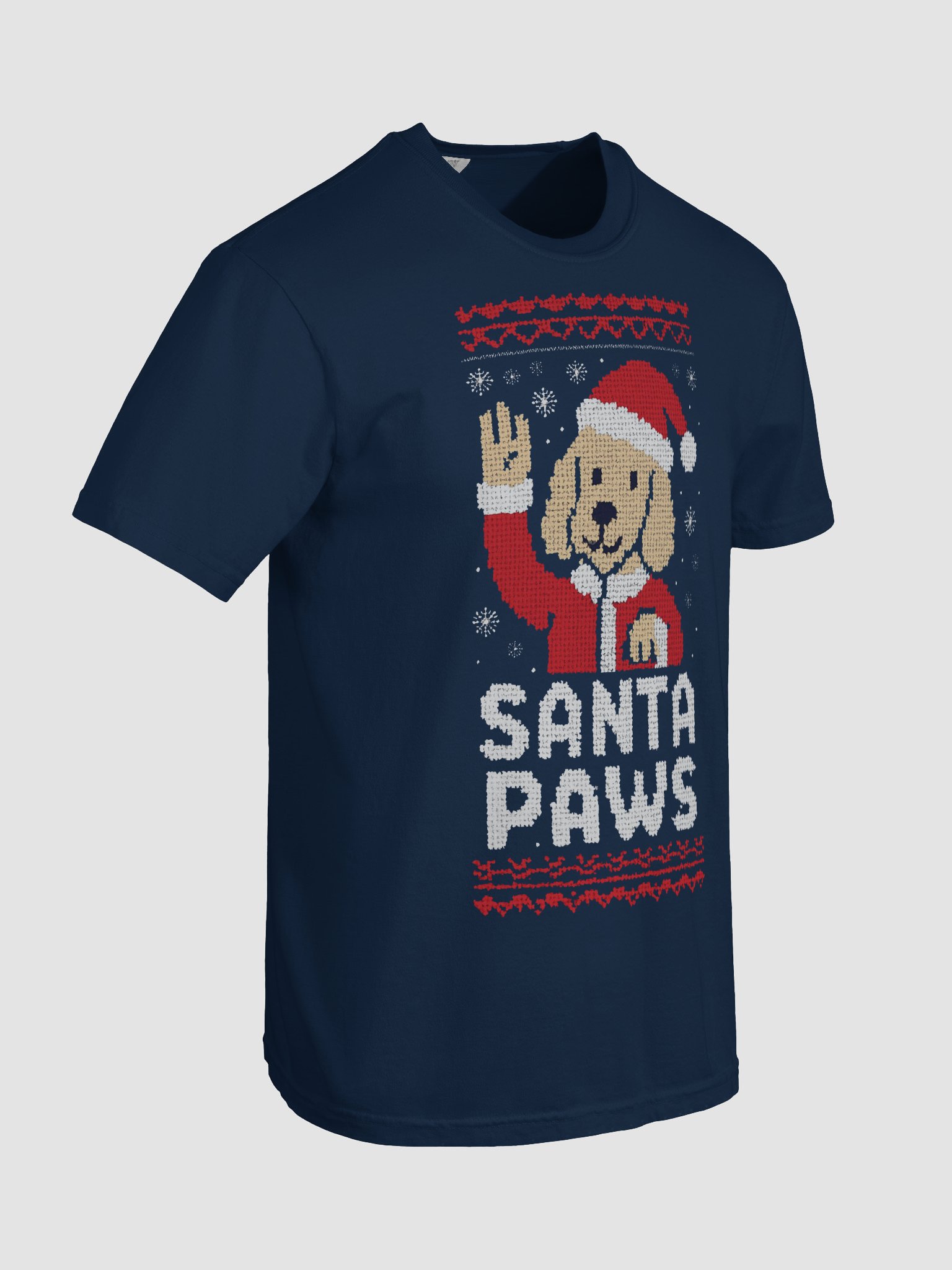 Santa Paws T-shirt product image (8)