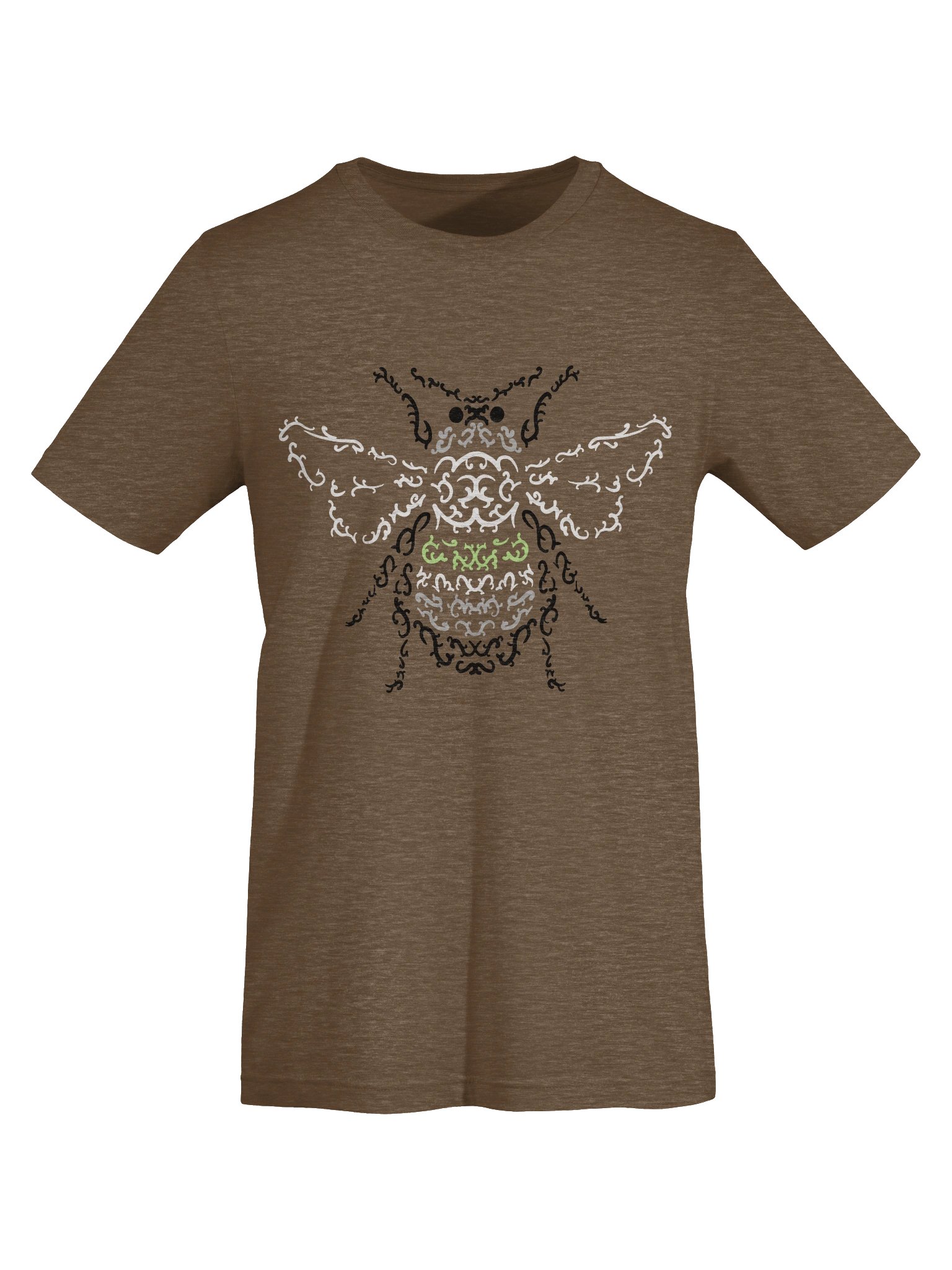 Agender Stripes Bumblebee Graphic Tee product image (25)