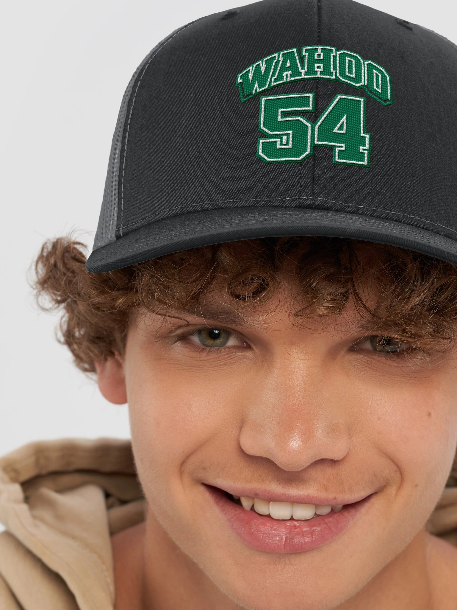 Wahoo McDaniel 54 Trucker Hat product image (22)