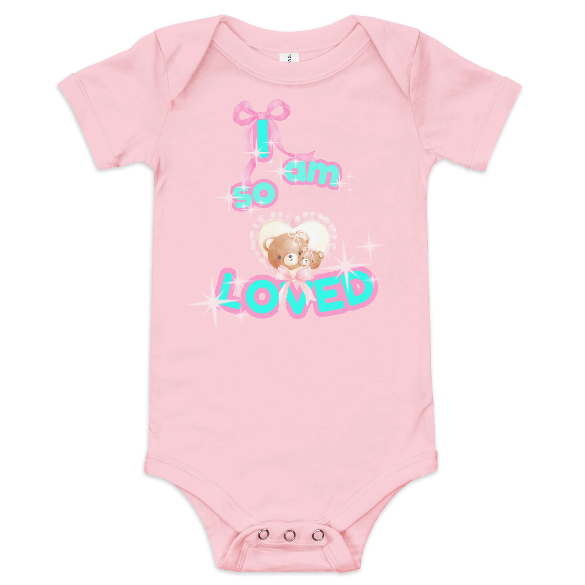 I'm so Loved🩷Super Soft🪽Onesie🩷 product image (2)