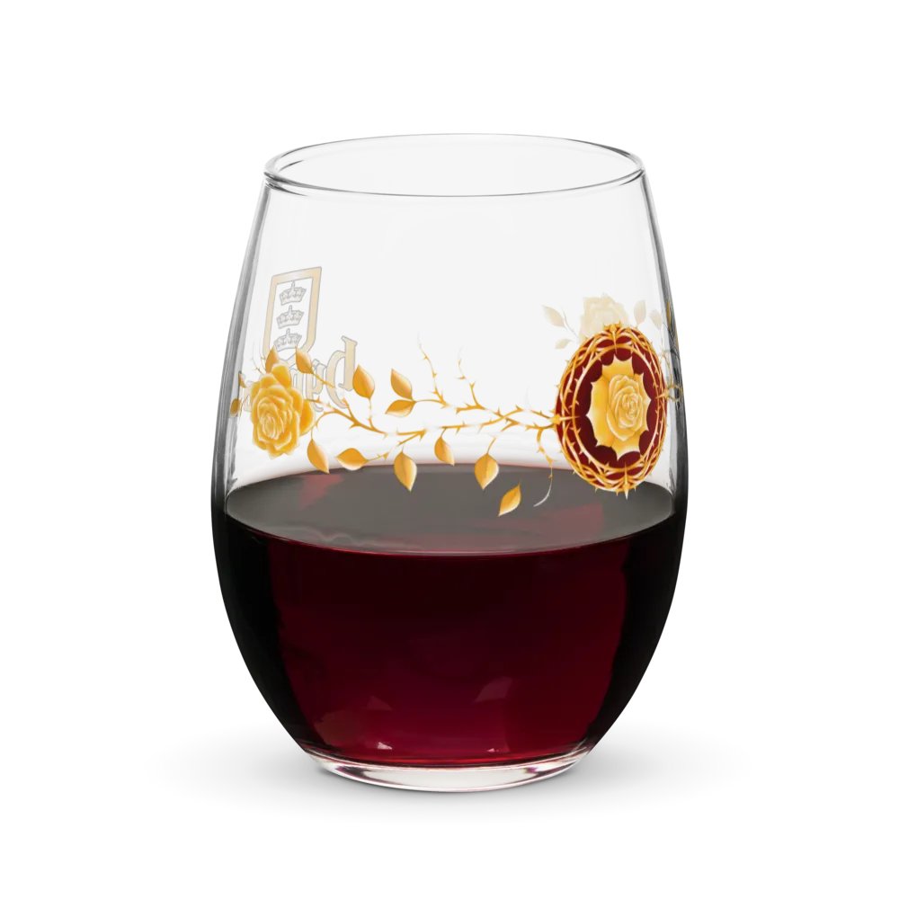 The Golden Rose Wine Glass product image (8)