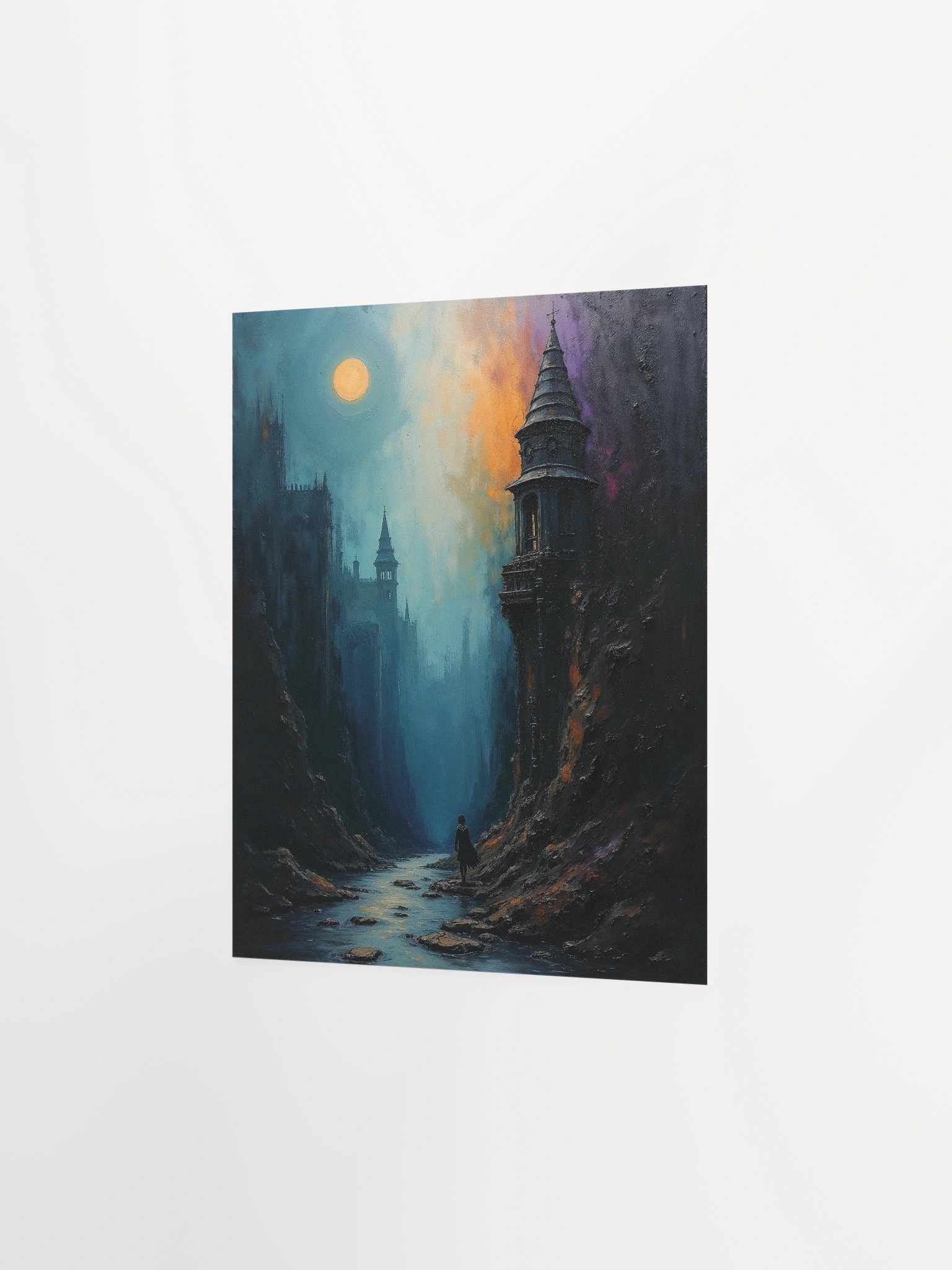 The Path Between Shadows Matte Poster product image (11)