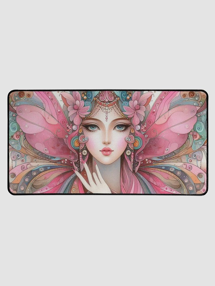 Butterfly Woman Desk Mat product image (1)