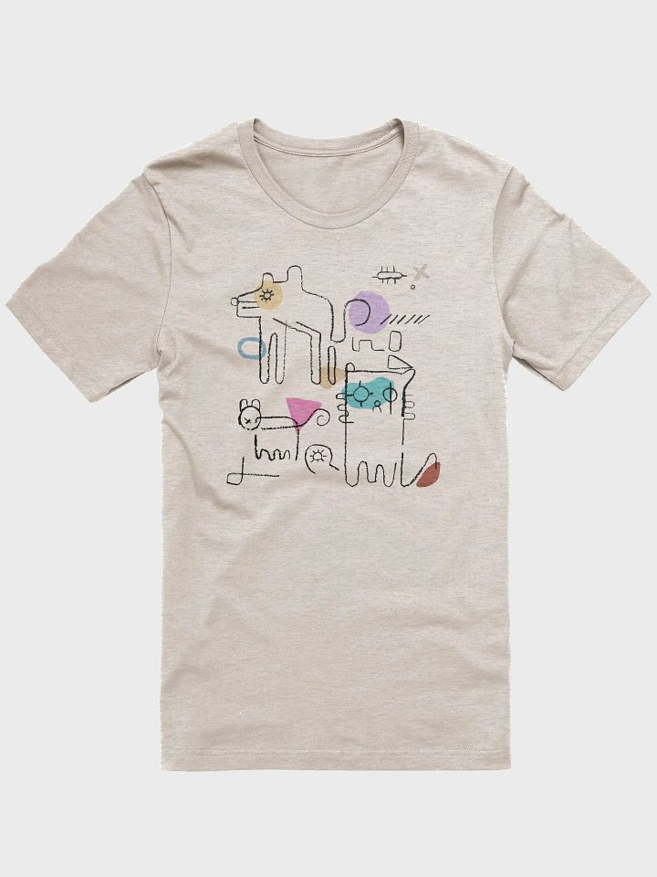 Cave Art Lightweight Unisex T-Shirt product image (1)