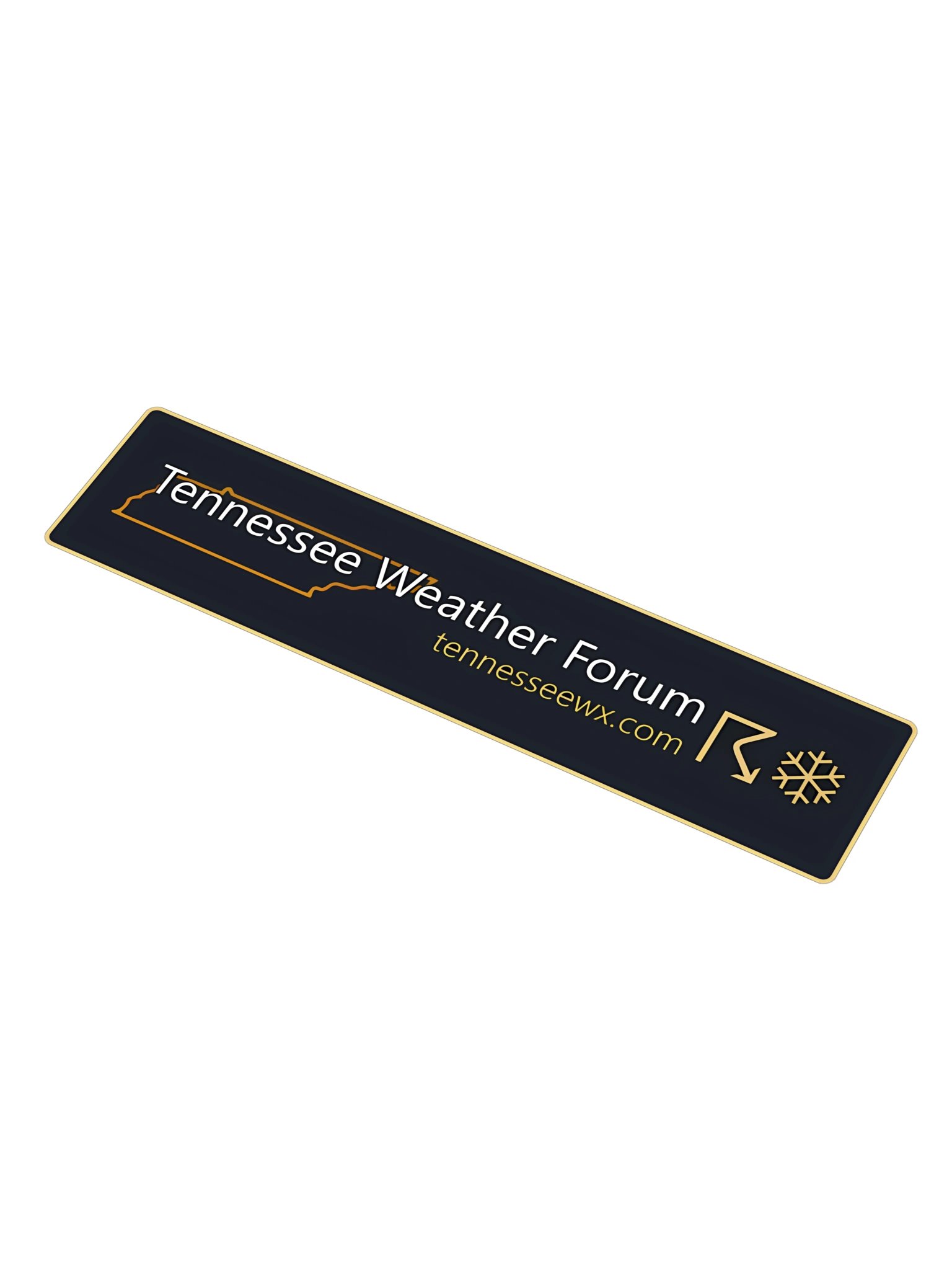 TennesseeWx Banner Bumper Sticker product image (1)