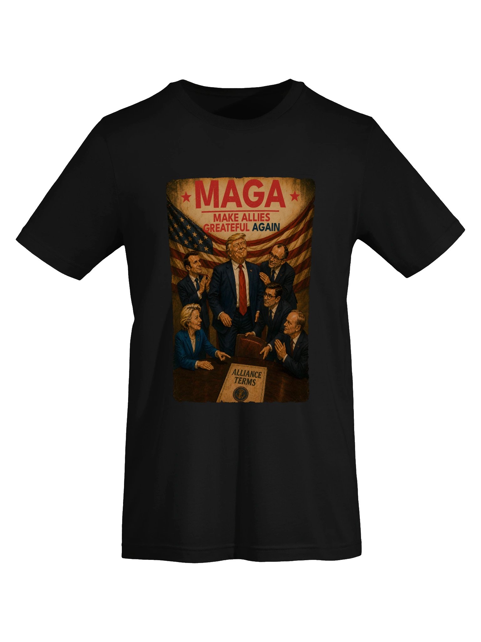 MAGA - Make Allies Greateful Again Tee product image (6)