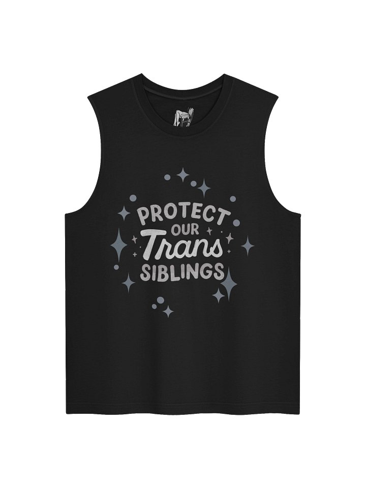 Protect Trans Siblings Muscle Tee product image (1)