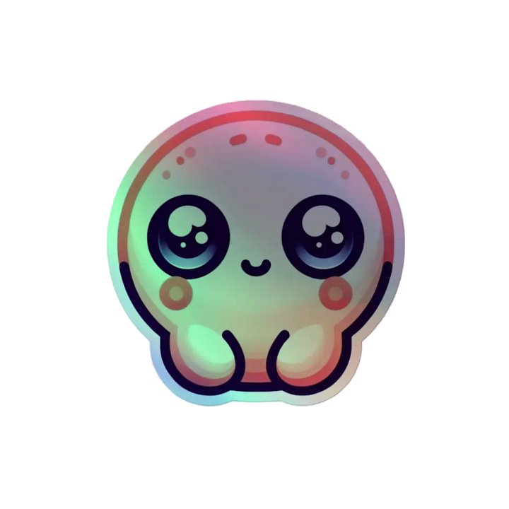 Poppy Holographic Sticker product image (2)