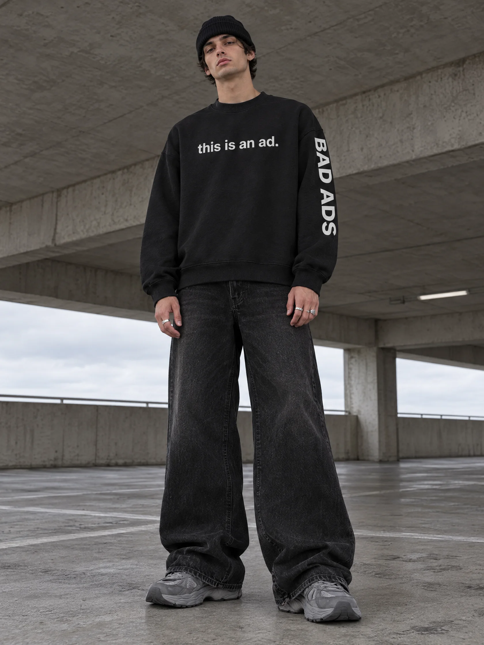 this is an ad. Crewneck product image (2)