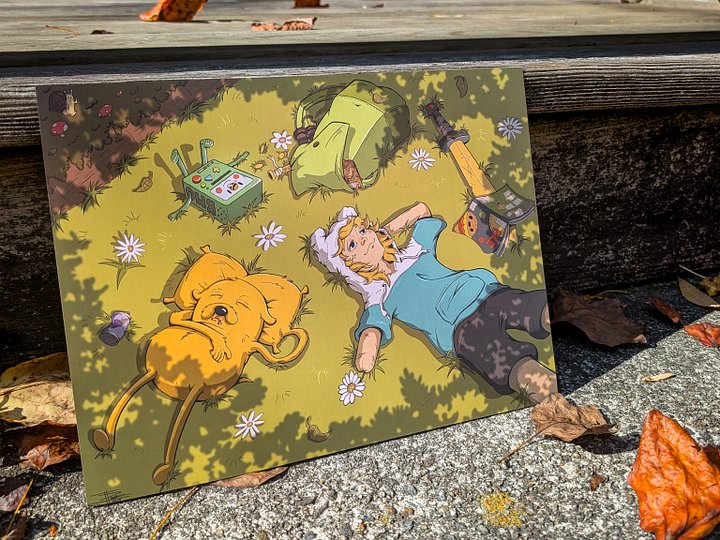 "Come Along with Me" | Adventure Time Art Print product image (1)