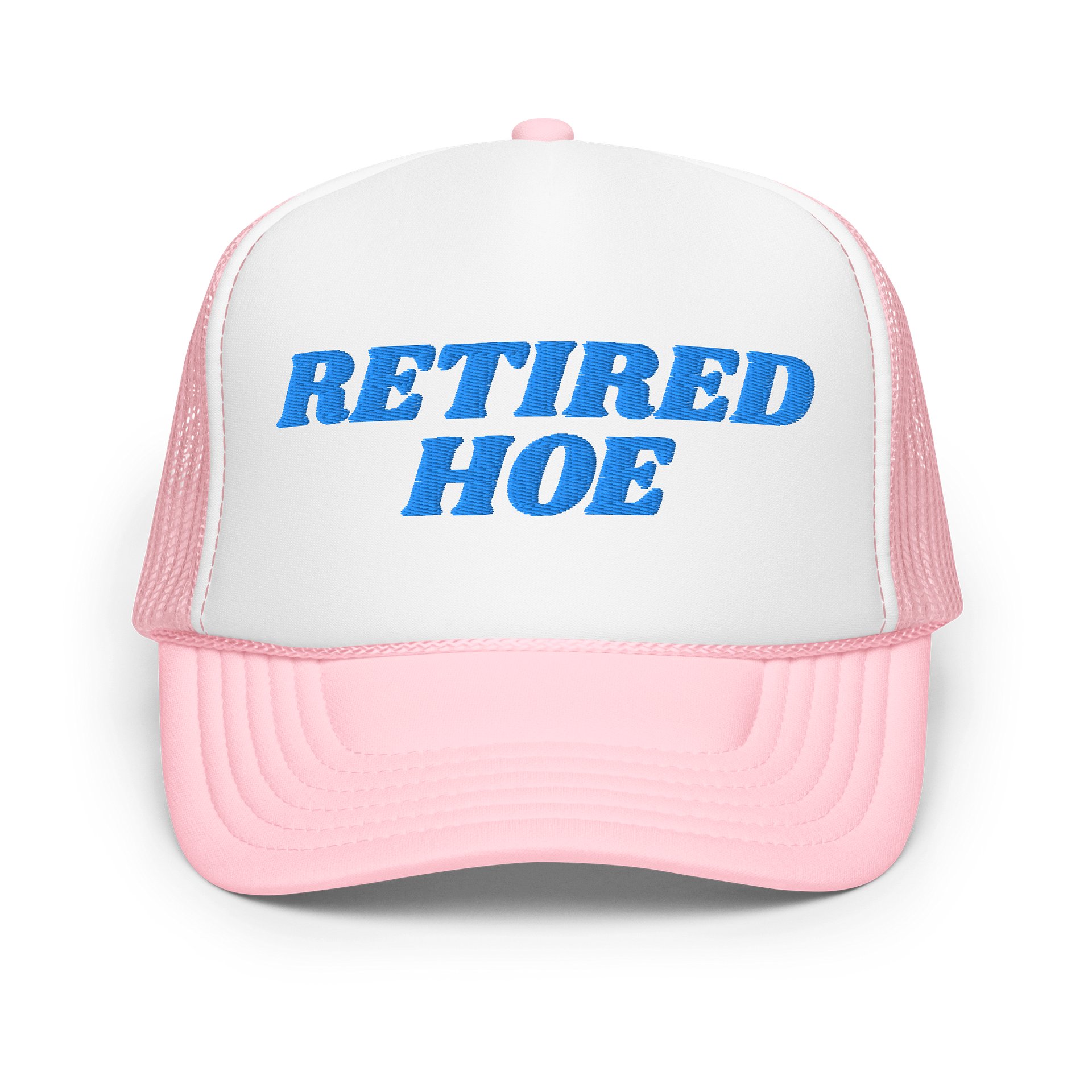 RETIRED HOE Foam Trucker Hat product image (7)