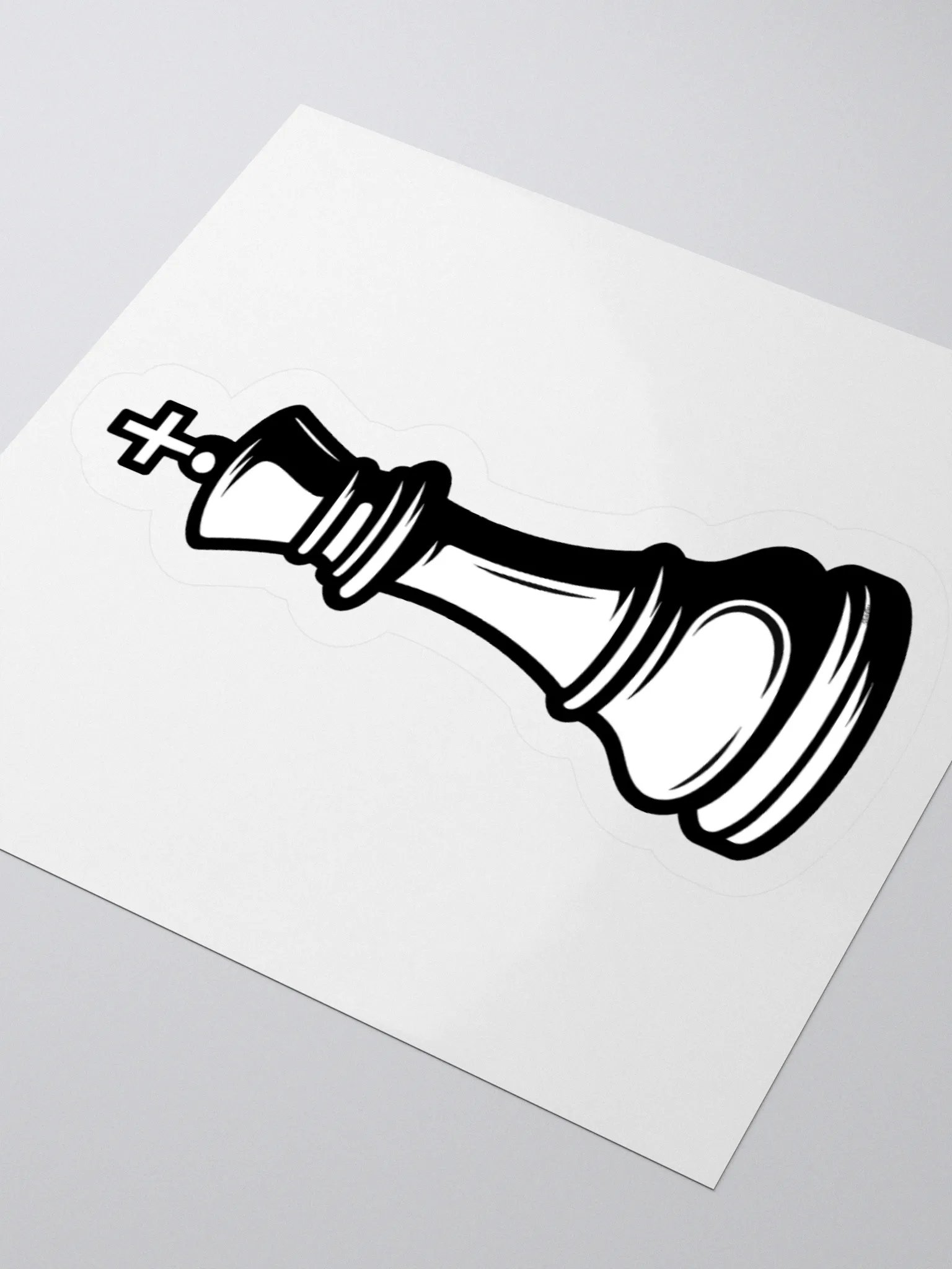 Classic Chess King Sticker product image (7)