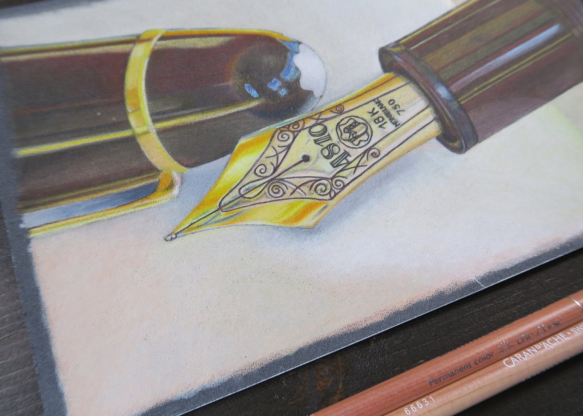 original artwork : fountain pen product image (1)