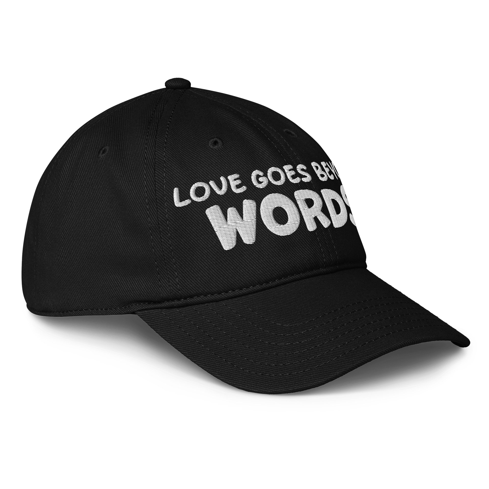 Love Goes Beyond Words - Embordered Hat product image (4)