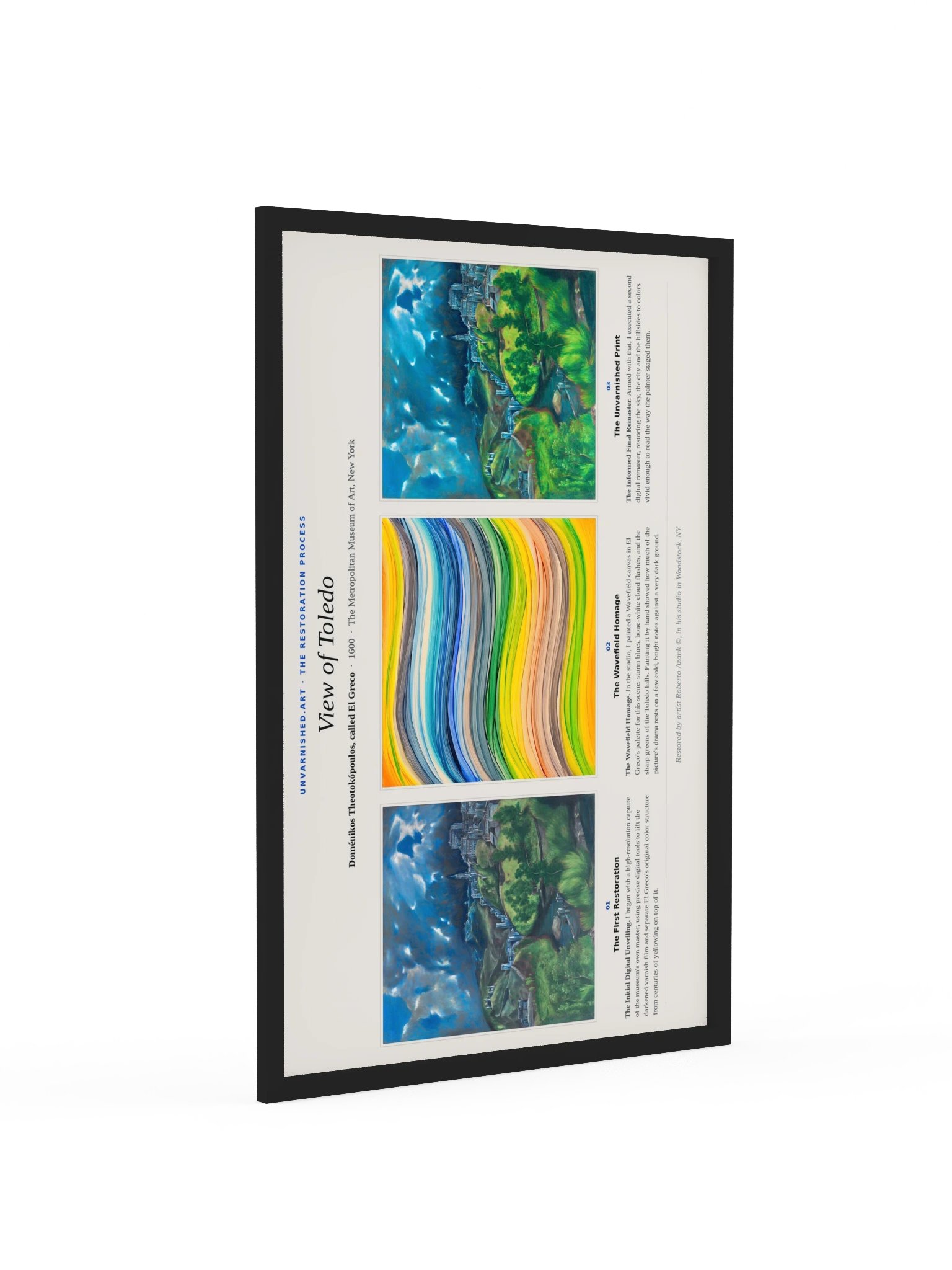 View of Toledo — Framed Process Poster product image (2)